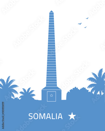 The tomb of Unknown Soldier Somalia 