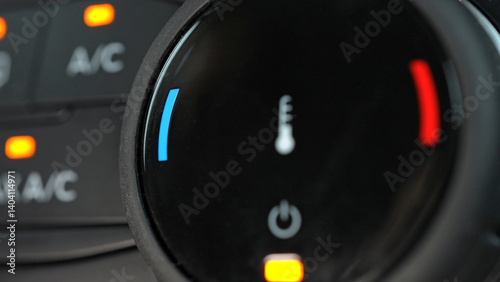 Photos Climate control knob switch button with status LED