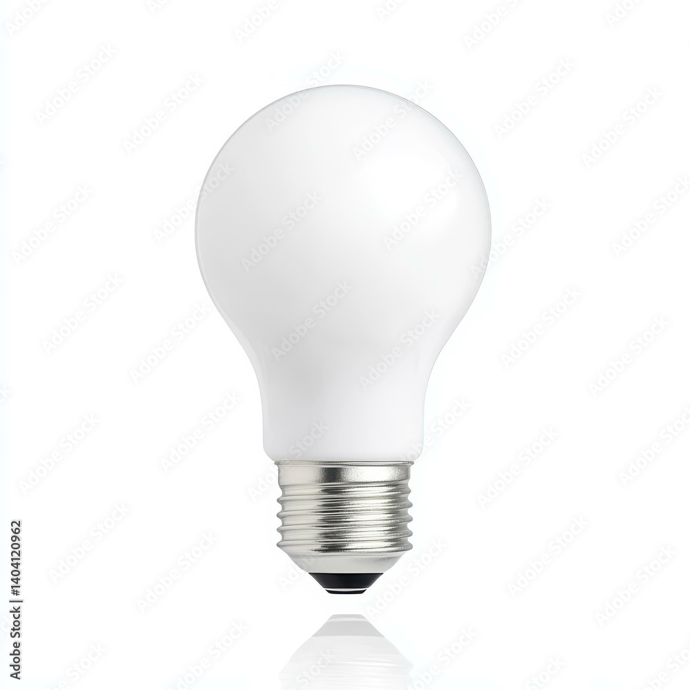 Energyefficient LED light bulb, brightening spaces with a sleek design. Ideal for home and office use.
