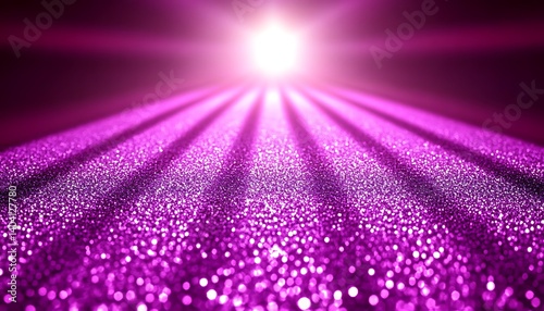 Glimmering Purple Pathway