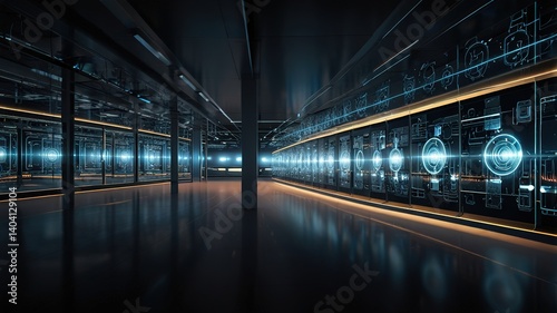 Innovative technologies modern creative background
