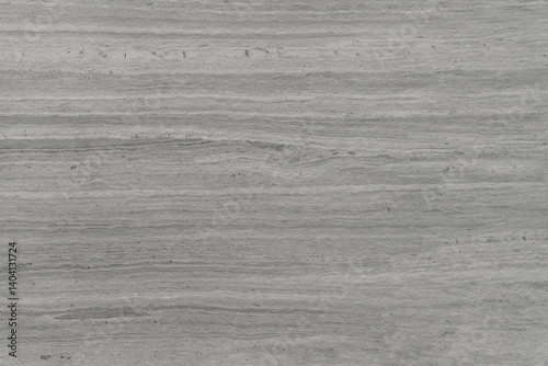 Obraz na płótnie Natural travertine marble texture in light gray tones with horizontal layers