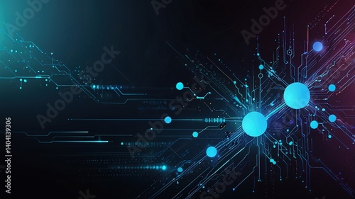 Innovative technologies modern creative background