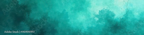 Deep teal watercolor blend Abstract, textured design ideal for banners , illustration, digital