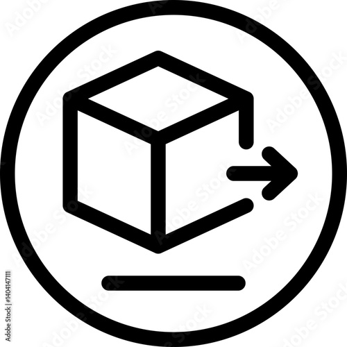 Package Dependents Outline Style Icon