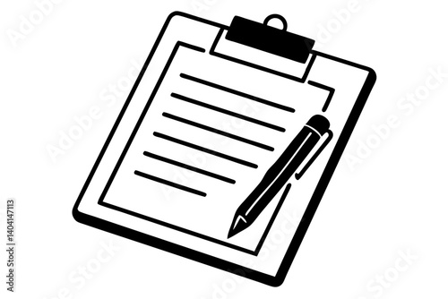 Property Deal Agreement Document With Pen Symbol