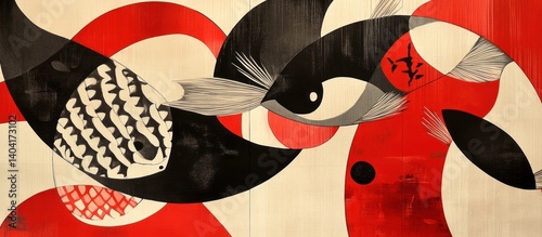 Abstract Fish Design