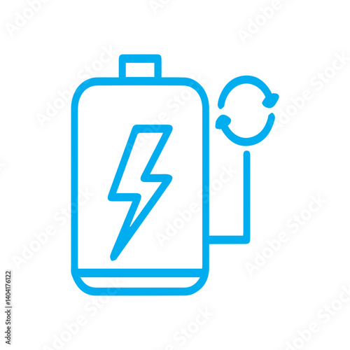 Ecology Battery Icon