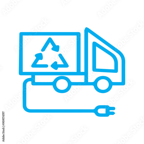 Ecology Truck Icon