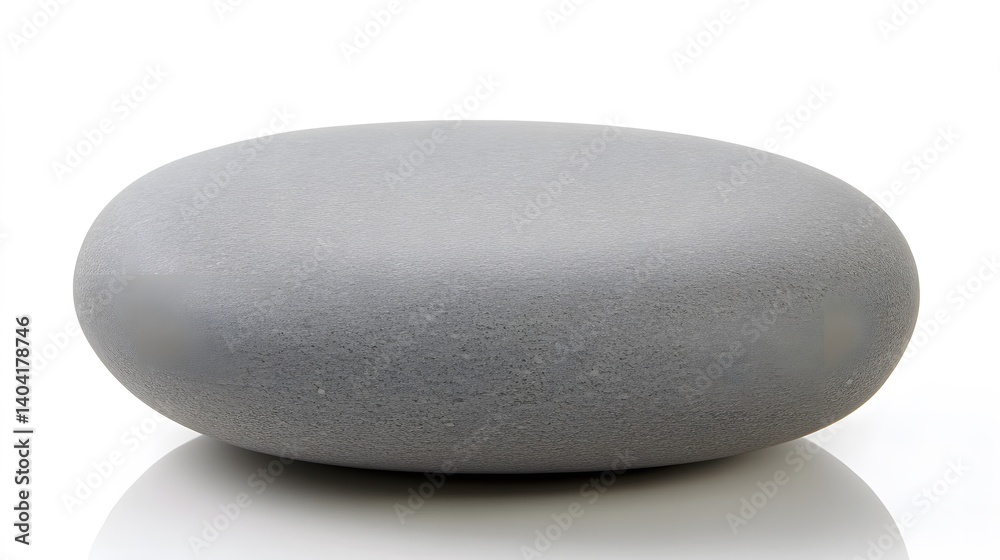 Grey Pebble Stone Digital Rendering Smooth Surface Abstract Background Grey Pebble Stone Digital Rendering Smooth Surface Abstract Background