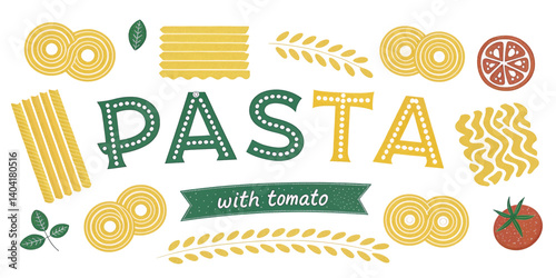 Pasta_with_Tomato_Illustration_Italian_Food_Design
