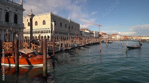 San Marco basin in Venice, Italy	
