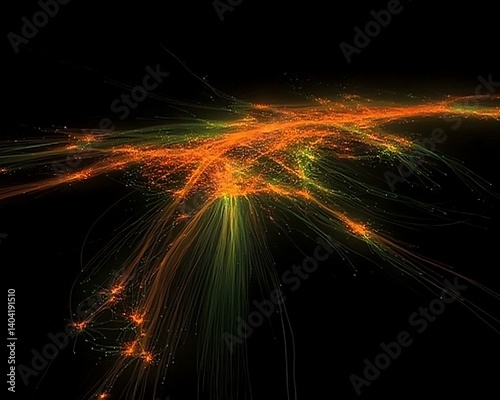 Global Network Flow Visualization
