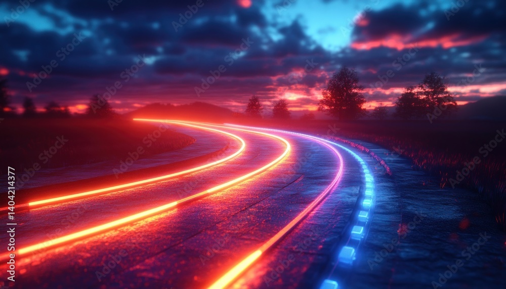 Glowing LED Cables and Fiber Optics in a Digital World Glowing LED Cables and Fiber Optics in a Digital World