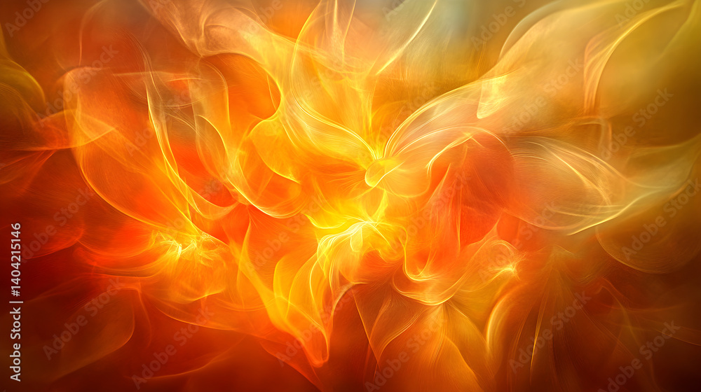 Ethereal Flames: Captivating Dance of Glowing Fire Illuminates a Dreamy Landscape with Warmth and Energy Ethereal Flames: Captivating Dance of Glowing Fire Illuminates a Dreamy Landscape with Warmth and Energy