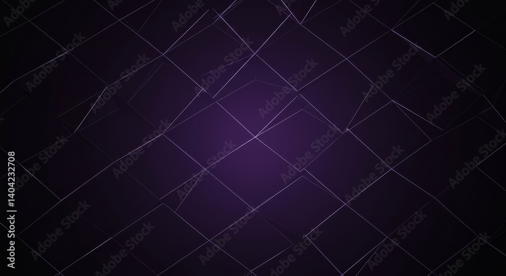 Abstract geometric pattern with purple and black background Abstract geometric pattern with purple and black background