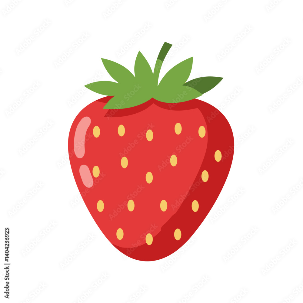 Juicy Strawberry. Vibrant red berry with green leaves isolated on transparent background. Summer fruit, dessert ingredient, healthy snack, farm-fresh produce, natural food graphic Juicy Strawberry. Vibrant red berry with green leaves isolated on transparent background. Summer fruit, dessert ingredient, healthy snack, farm-fresh produce, natural food graphic