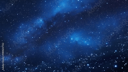 stars background a blue starry sky at dark night