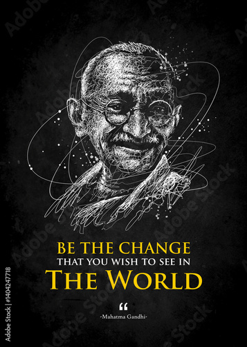 Be the change Mahatma Gandhi Jayanti