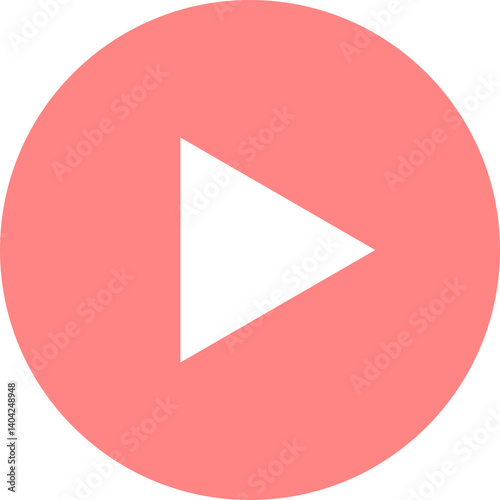 動画・音楽などの再生ボタンのアイコン