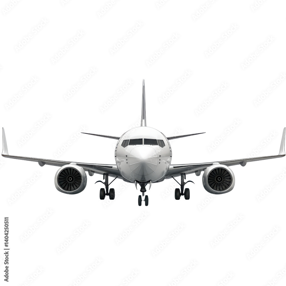 A white jet, an airliner, is seen on the runway, ready for air travel and its next flight A white jet, an airliner, is seen on the runway, ready for air travel and its next flight
