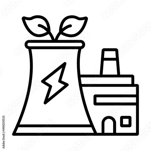 Nuclear Plant Icon