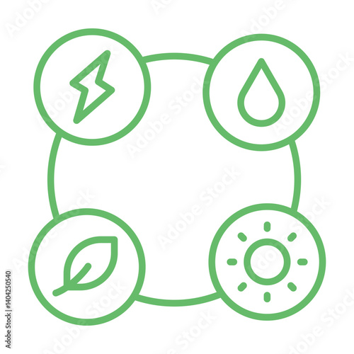 Energy Sources Icon