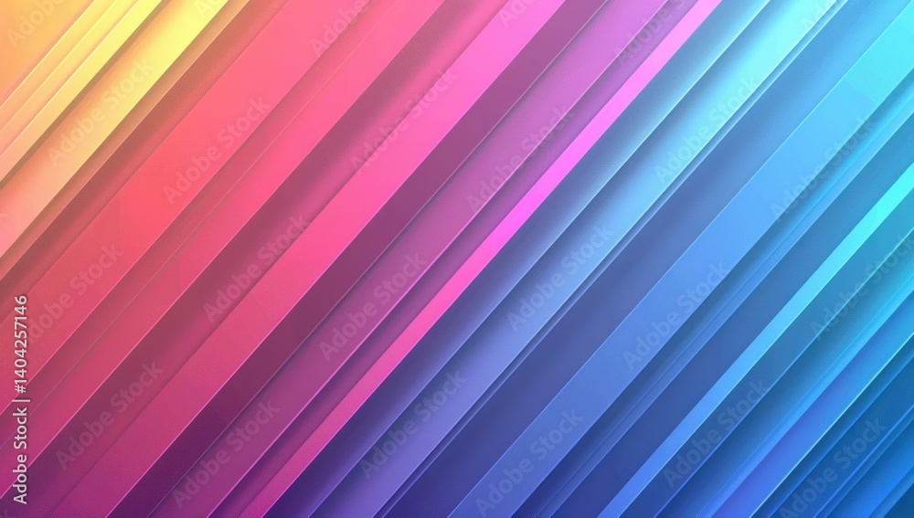 Fototapeta premium Abstract Gradient Background with Diagonal Lines