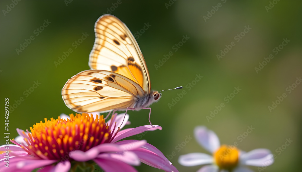butterfly sitting on top of a purple flower butterfly sitting on top of a purple flower