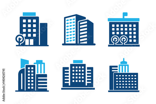 Building glyph solid icons