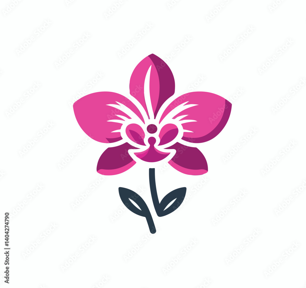 beautiful flower logo image vector beautiful flower logo image vector