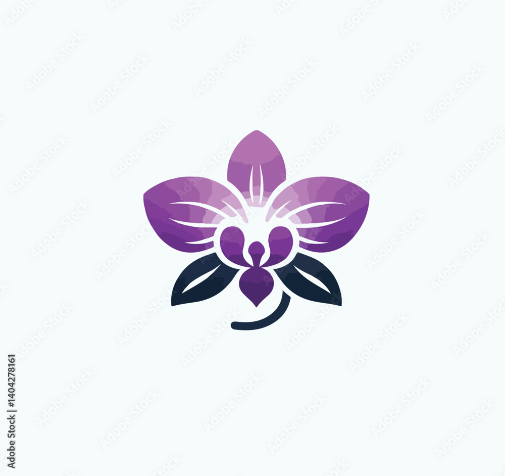 beautiful flower logo image vector beautiful flower logo image vector