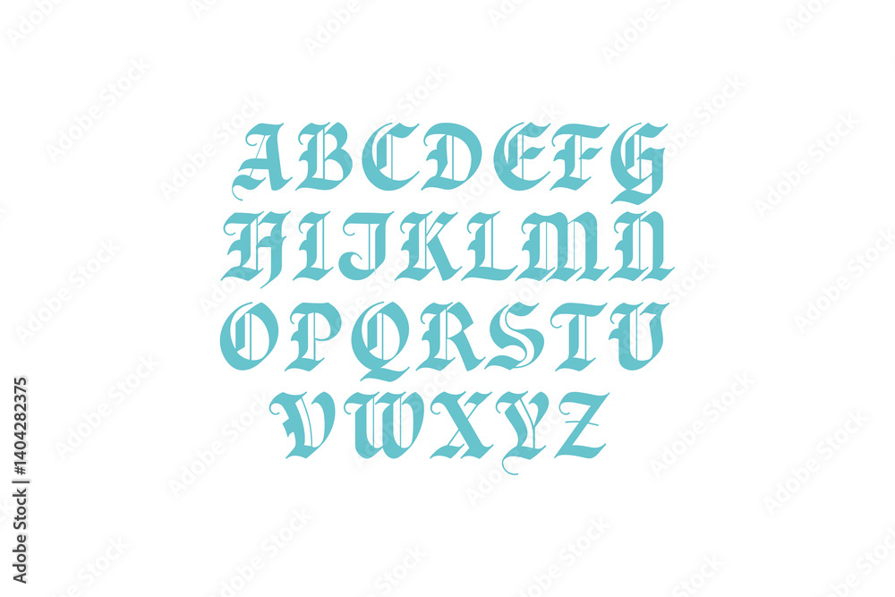 AquaGothic - Gothic Blackletter Font
A gothic font with an aqua hue for logos and titles. AquaGothic - Gothic Blackletter Font
A gothic font with an aqua hue for logos and titles.