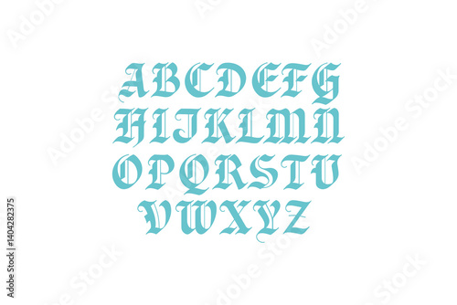 AquaGothic - Gothic Blackletter Font

A gothic font with an aqua hue for logos and titles.