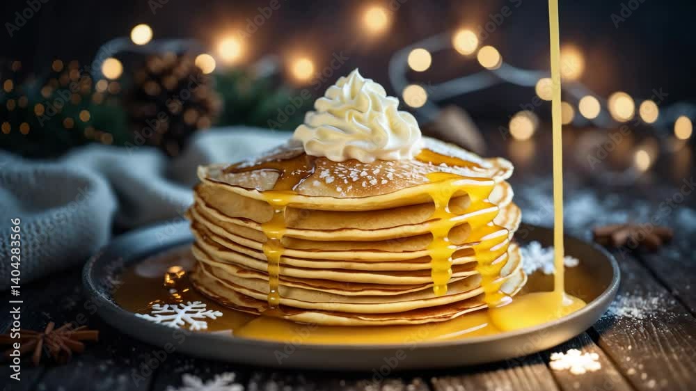 winter-inspired crepes