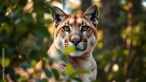 portrait of a lion