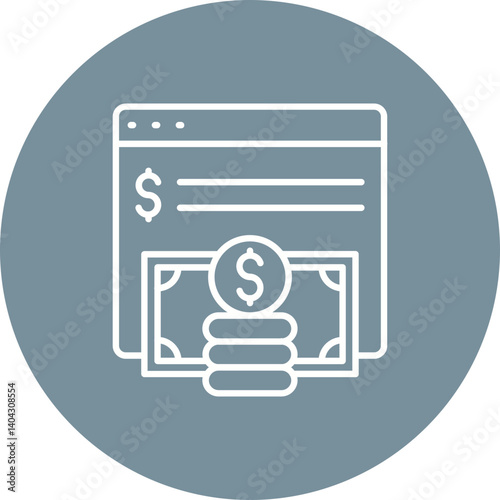 Online money Icon