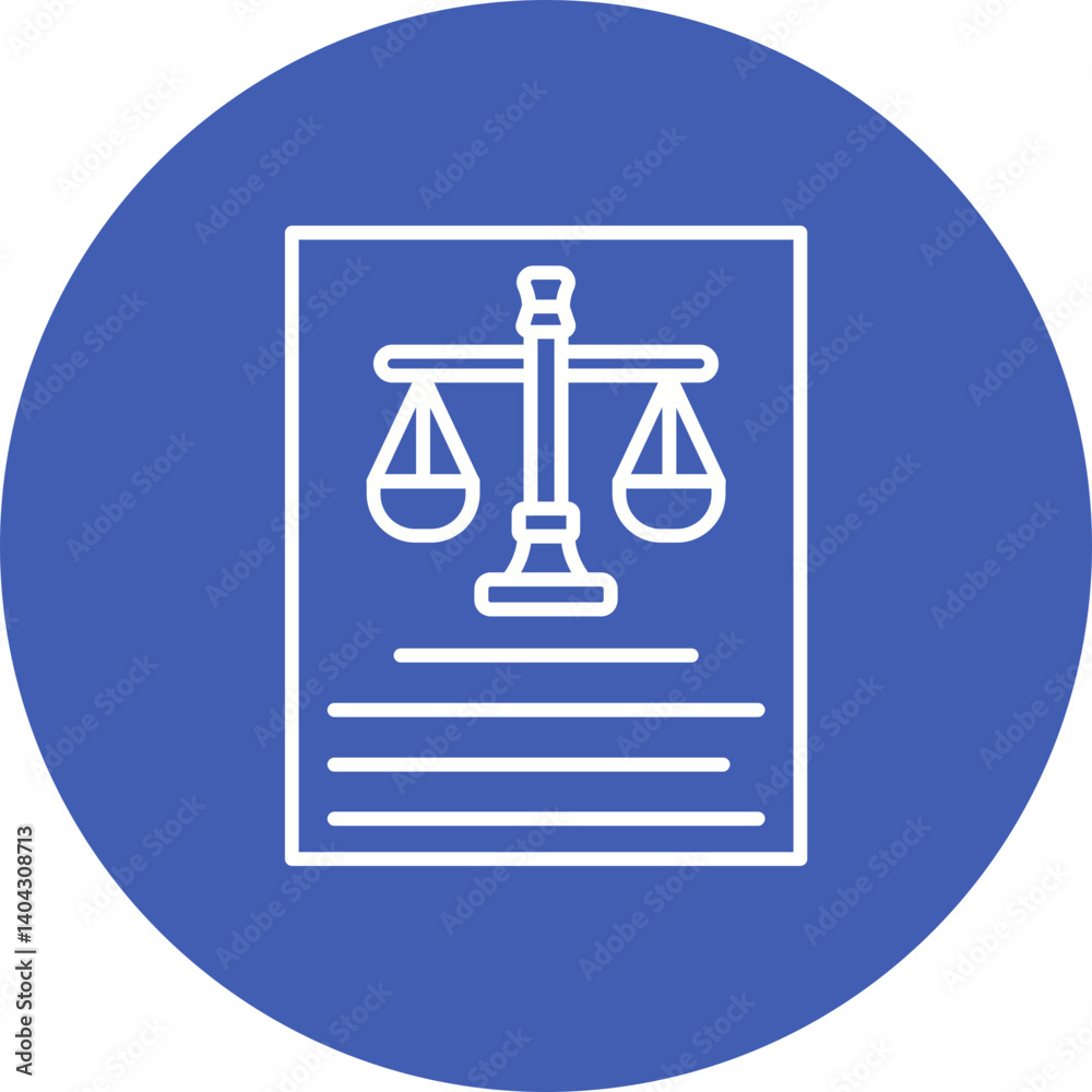 Legal paper Icon Legal paper Icon