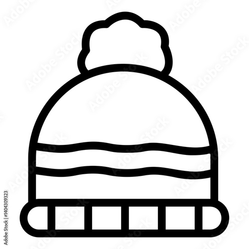 beanie Line Icon