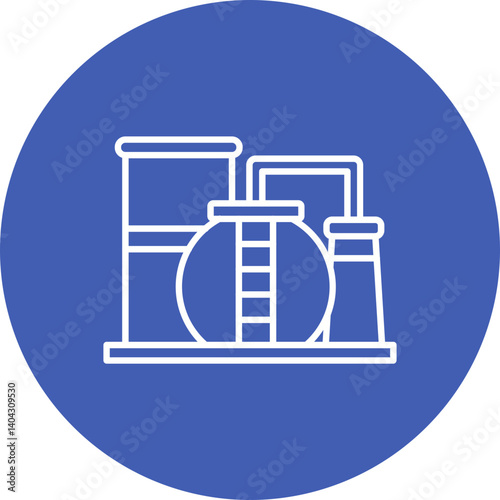Oil refinery Icon