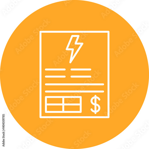 Electricity bill Icon