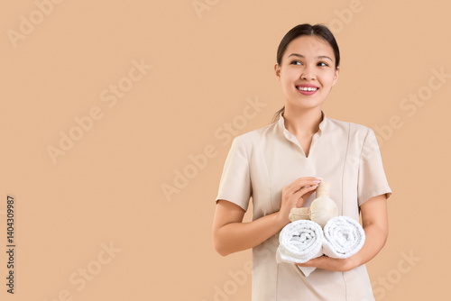 Female Asian massage therap...