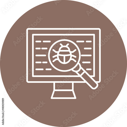 Virus scan Icon