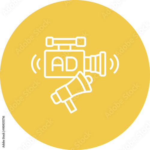 Live streaming Icon