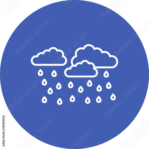 Heavy rain Icon