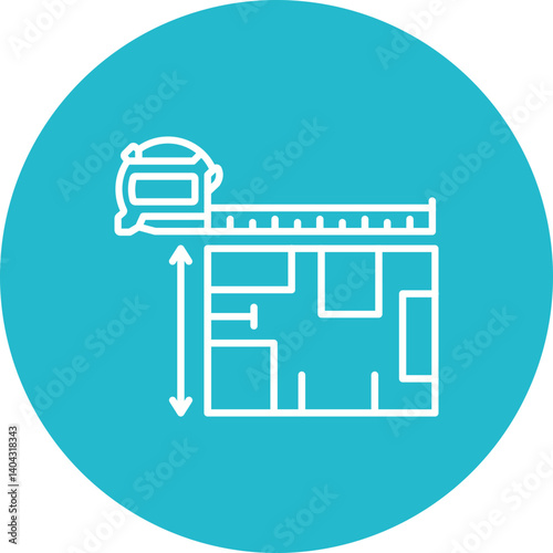Measuring tool Icon