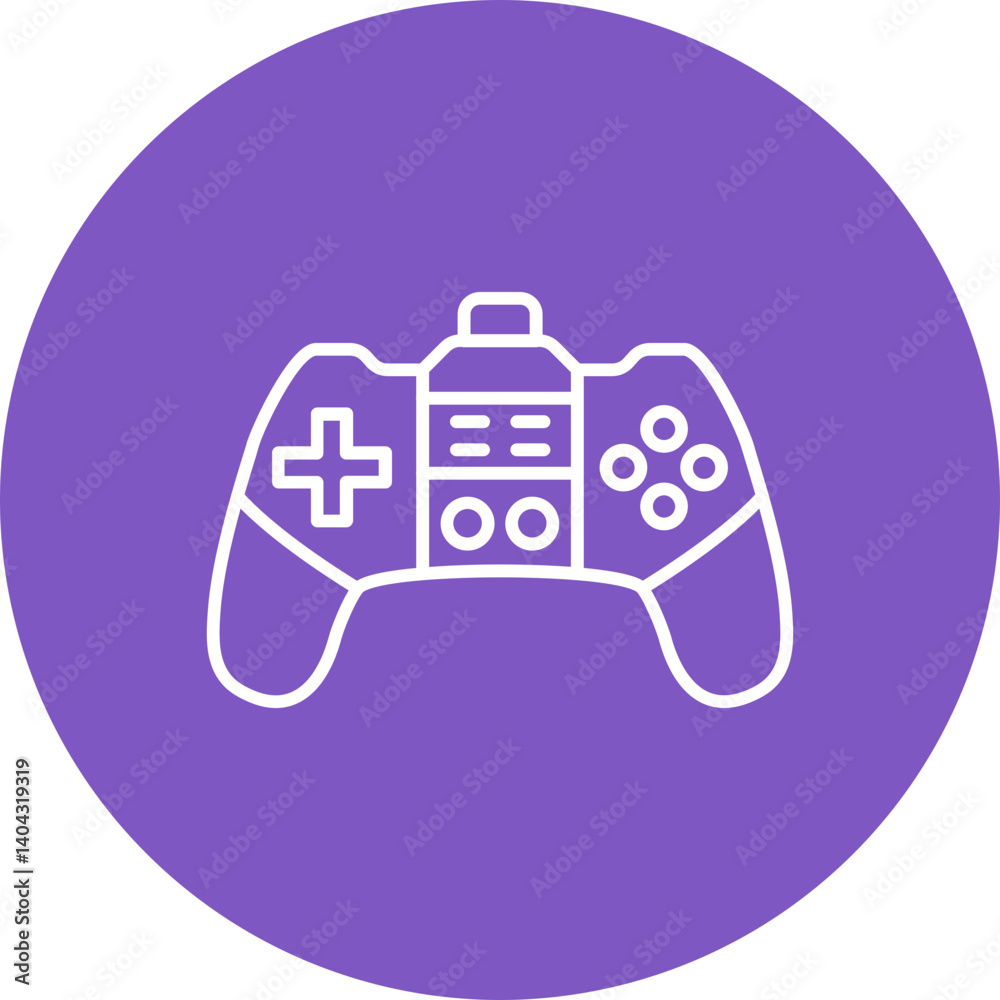 Fototapeta premium Gamepad Icon