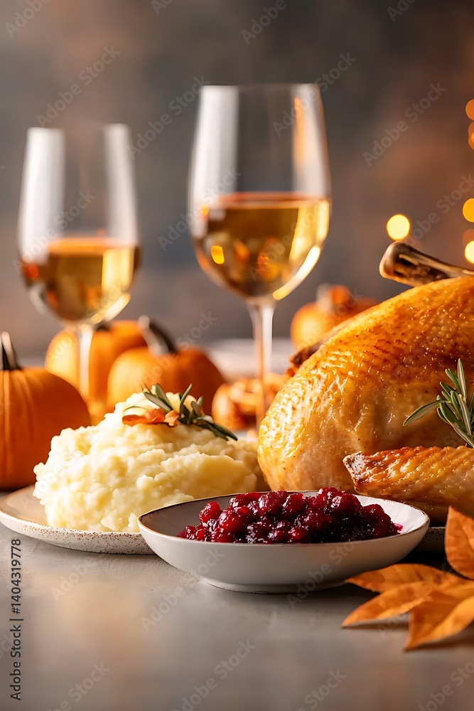 Thanksgiving Feast Table Thanksgiving Feast Table