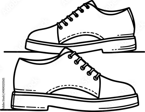 Shoe, Running Line Icon. Editable Stroke. Pixel Perfect. For Mobile and Web.