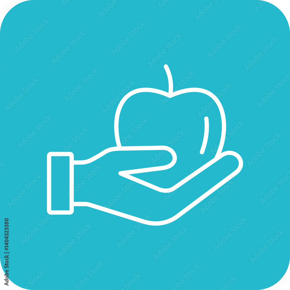 Obraz premium Apple Icon